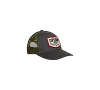 Superdry Casquette de camionneur en maille pour homme, Pierre à silex bleu gris, Taille unique