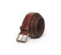 Superdry Ceinture pour homme avec logo, marron, L
