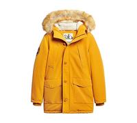 Superdry Chaqueta Parka Veste, Jaune Moutarde, M Homme
