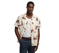 Superdry Cabana Poolside Short Sleeve Shirt Beige 3XL Homme