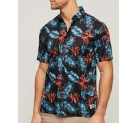 Chemise hawaïenne Superdry Bleu S