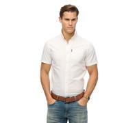 Superdry Chemise Oxford à manches courtes Blanc Taille L Homme