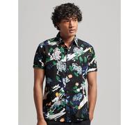 Chemise Superdry Hawaïenne Noir 2XL