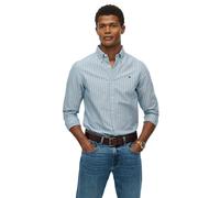 Superdry Chemise Classic Oxford manches longues Bleu Taille 2XL Homme
