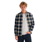 Chemise coton manches longues Superdry Lumberjack Bleu 2XL