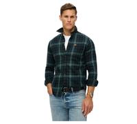 Superdry Chemise Lumber manches longues Bleu 2XL Homme