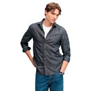 Superdry Chemise à Manches Longues Essentials Chambray