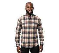Superdry Chemise M4011047A à carreaux manches longues crème/bleu foncé/orange/rouge carmin Taille L