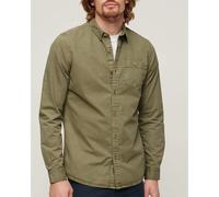 Superdry Merchant Long Sleeve Shirt Vert 2XL Homme
