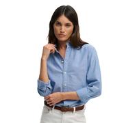 Superdry Chemise à Manches Longues Slim Oxford
