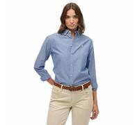 Superdry Chemise à Manches Longues Slim Oxford Bd