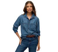 Superdry Chemise à Manches Longues W4010501a Oversize