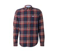 Superdry Chemise beige clair / marine / rouge, Taille L