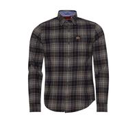 Superdry Chemise beige / marron / noir, Taille S