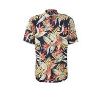 Superdry Chemise bleu marine / jaune / kaki / orange, Taille S