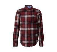 Superdry Chemise bleu marine / rouge / blanc, Taille S