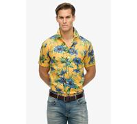 Superdry Chemise bleu roi / curry / émeraude / kiwi, Taille XXL