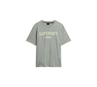 Superdry Chemise Luxury Sport Loose Tee Athletic Grey Marl L Homme, Athletic Grey Marl, L