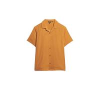 Superdry Chemise Manches Courtes Short Sleeve Revere 70s 2hi Mini geo Tan Print L