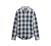 Superdry Chemise marine / bleu-gris / noir / blanc cassé, Taille S