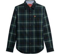 Superdry Chemise marine / vert foncé / blanc, Taille M