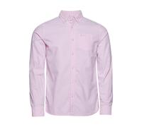 Superdry Cotton Oxford Long Sleeve Shirt Rose S Homme