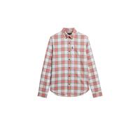 Superdry Chemise rouge pastel / blanc, Taille XL