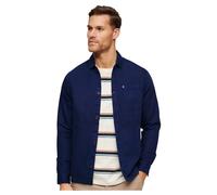 Superdry Merchant Linen Blend Overshirt Bleu S Homme