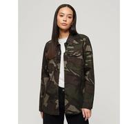 Superdry Surchemise Military Vert Femme Taille S