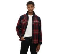 Superdry Miller M4011063a Overshirt Rouge S Homme