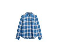 Superdry Chemise 'The Merchant Store' bleu / blanc, Taille M