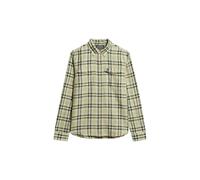 Superdry Chemise 'The Merchant Store' kaki / sapin, Taille M
