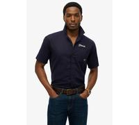 Superdry Chemise 'The Merchant Store - Resort' crème / marine, Taille S