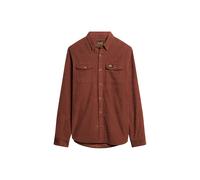 Superdry Chemise 'Trailsman' rouille / orange / noir, Taille S