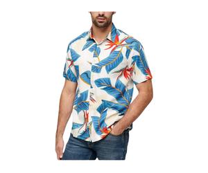 Superdry - Chemise Tropicale Hawaïenne - Homme - Chemises - Multicolore - Taille: S