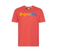 Superdry Vintage Cali Stripe T-shirt Rouge XS Homme