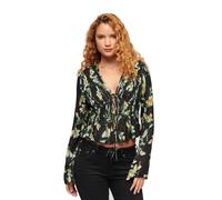 Superdry Chemisier à Manches Longues 70s Pleated