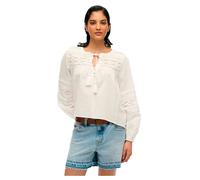 Chemisier femme Superdry Ibiza Lace Blanc S