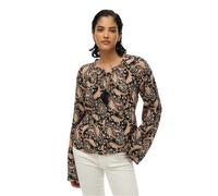 Blouse imprimée à manches longues femme Superdry Noir XS