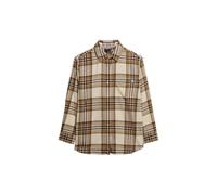 Superdry Chemisier beige / noisette / rouge vif / noir, Taille XS