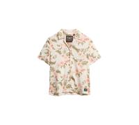 Superdry Chemisier beige / vert / rose, Taille L