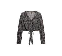 Superdry Chemisier bleu / marron / noir / blanc, Taille L