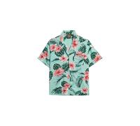 Superdry Chemisier 'Beach Resort' marine / menthe / rose / blanc, Taille M