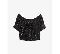 Superdry Chemisier noir / blanc, Taille XL