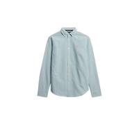 Superdry Chemisier 'Oxford' vert / blanc, Taille S-M