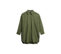 Superdry Chemisier vert foncé, Taille L