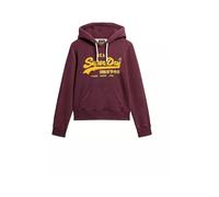 Superdry Chenille Vl Graphic Hoodie Rouge S Femme