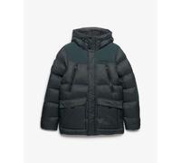 Superdry - City Baffle Parka - Parka homme Shadow Pine Green - M