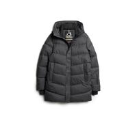 Superdry City Chevron Padded Jacket A4, Gris (Grey Herringbone), XL Homme