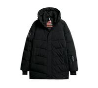 Superdry City Chevron Padded Parka JKT M5011982A Noir Taille L, noir, L